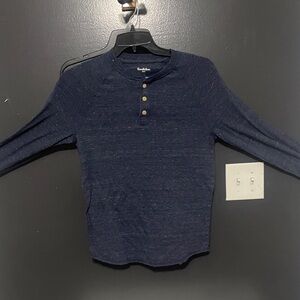 Goodfellow & Co Dark Blue Henley Shirt
